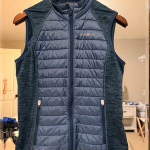 Eddie Bauer Women's Navy Quilted Vest